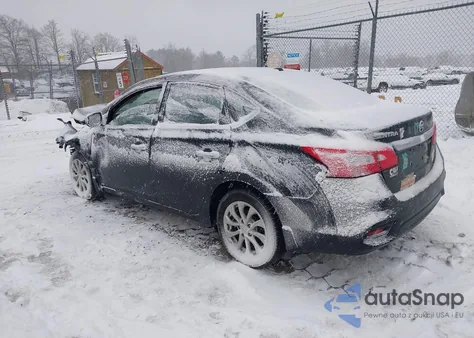 2019 Nissan Sentra Sv z USA, uszkodzony, nr VIN 3N1AB7AP6KY253533